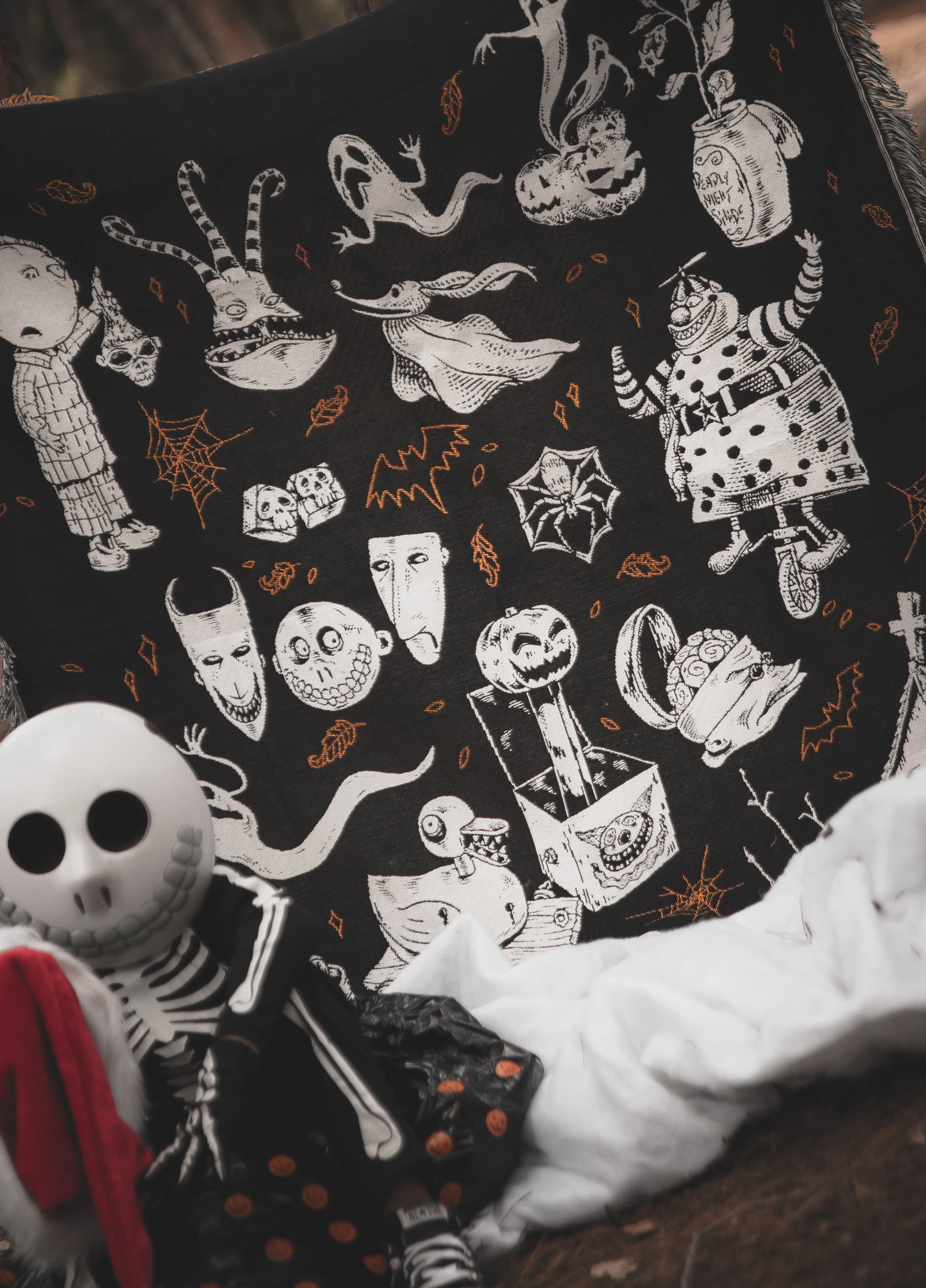 'This Is Halloween' Woven Tapestry Blanket