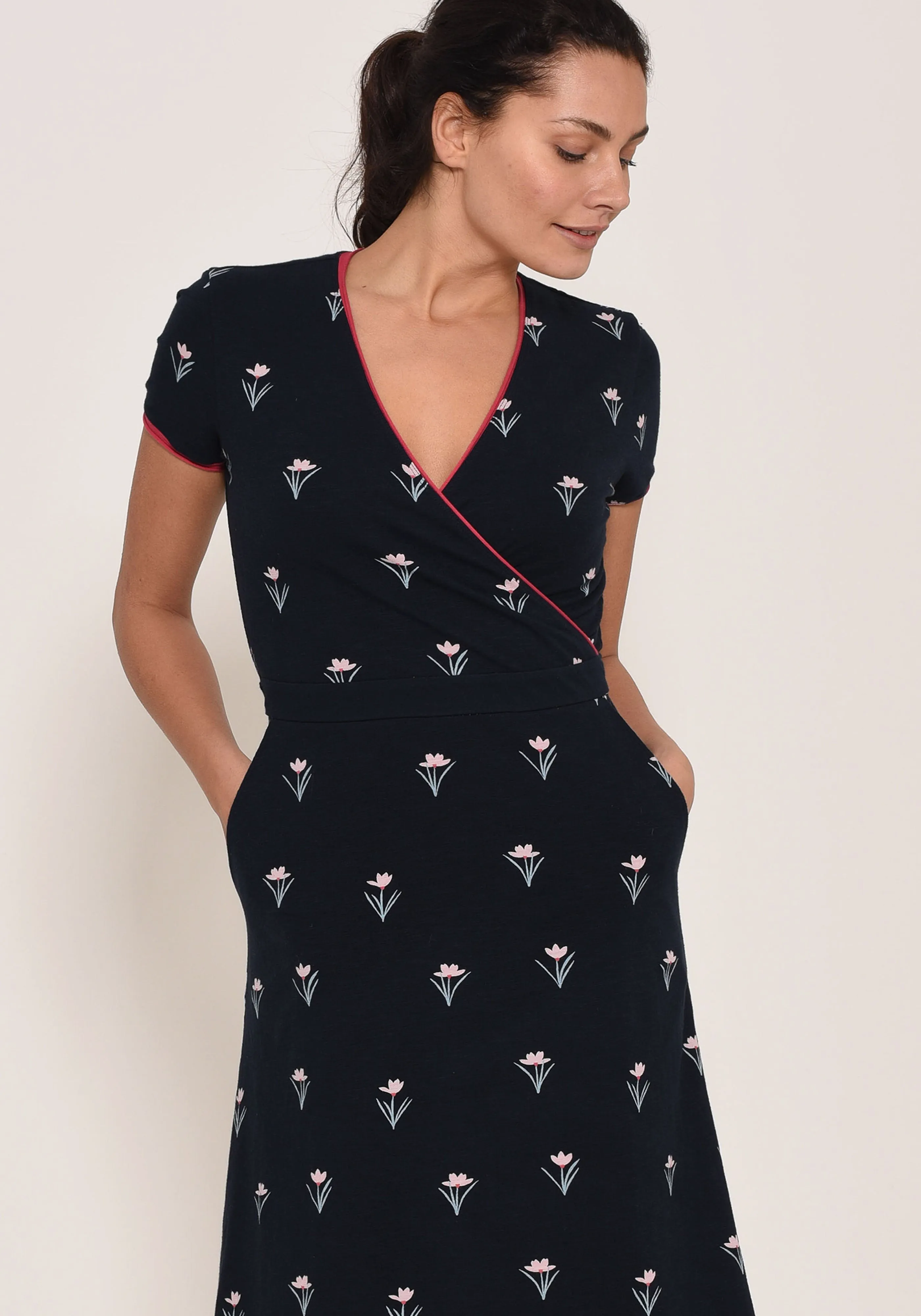 Tulip Wrap Dress