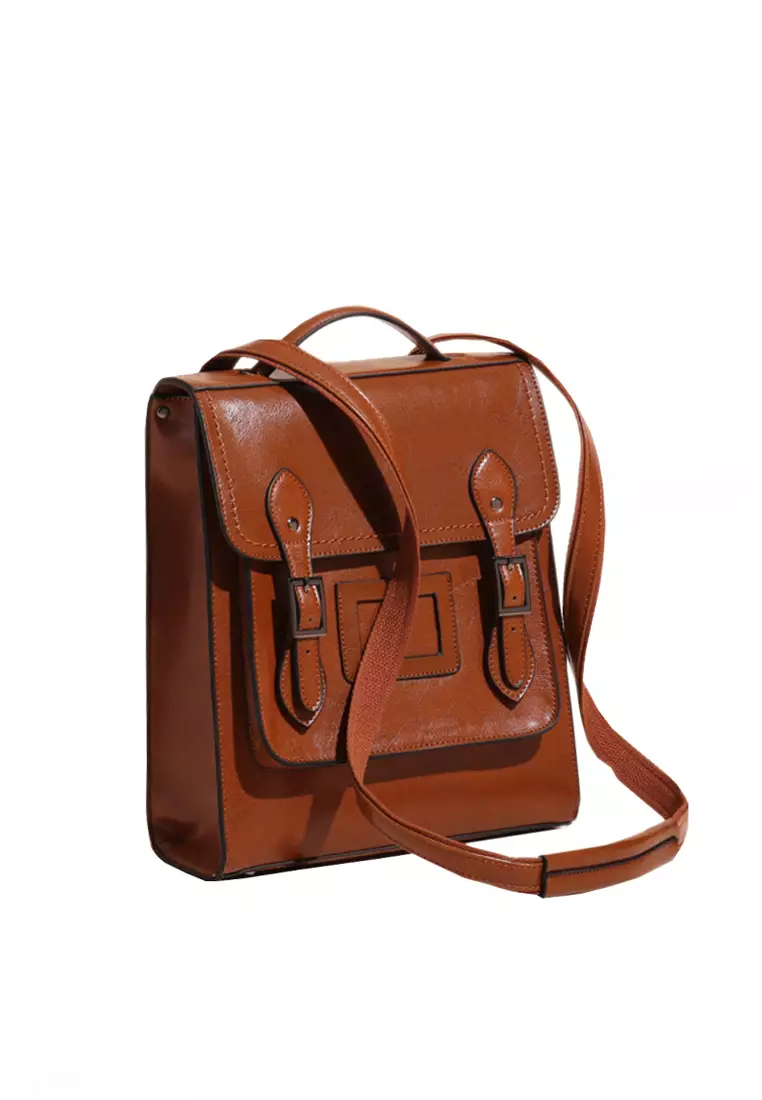 Twenty Eight Shoes VANSA  Burnished Cow Leather Shoulder Backpacks VBW-Bp2766