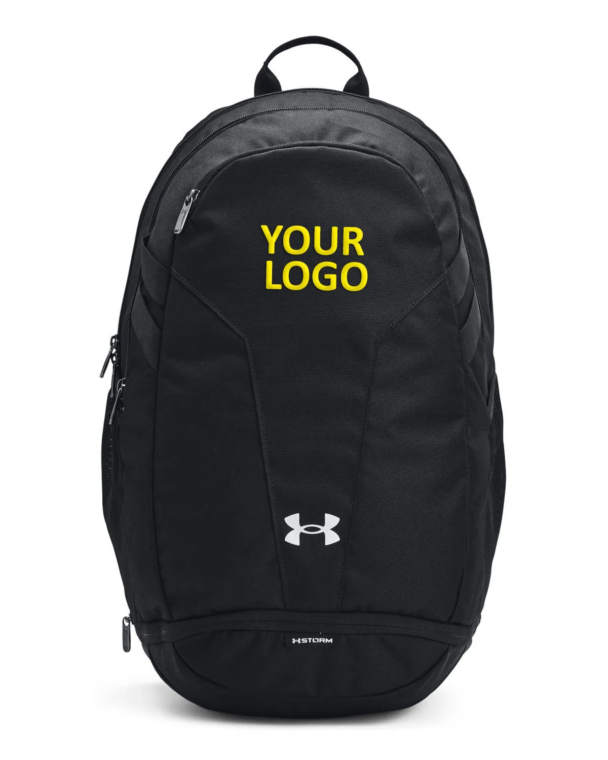 Under Armour Hustle Custom Backpacks, Black