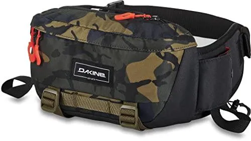 Used Dakine Hot Laps 2L Fleece-Lined Bicycle Waist Bag, Cascade Camo