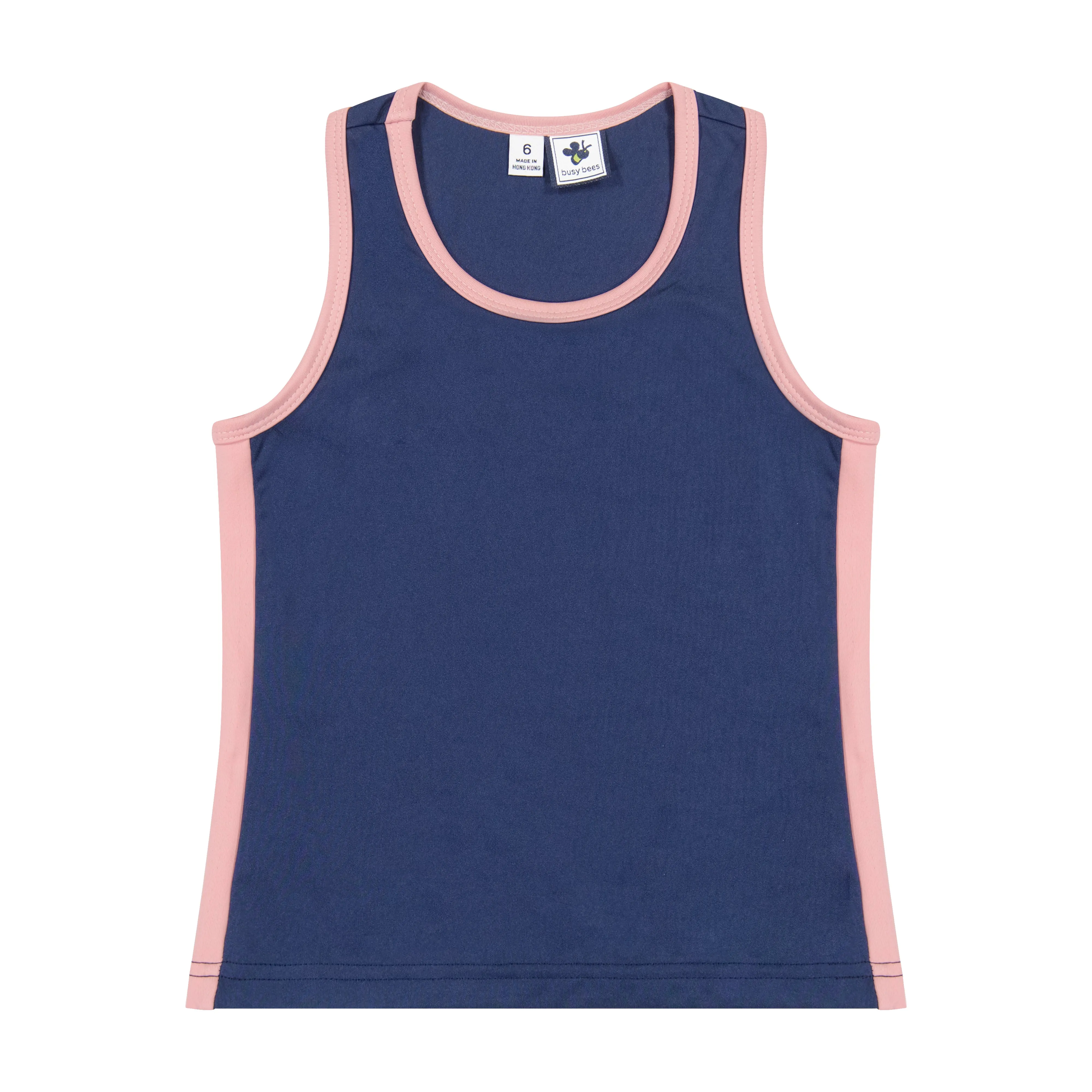 Venus Racerback Tank Navy Pink Dri-Fit