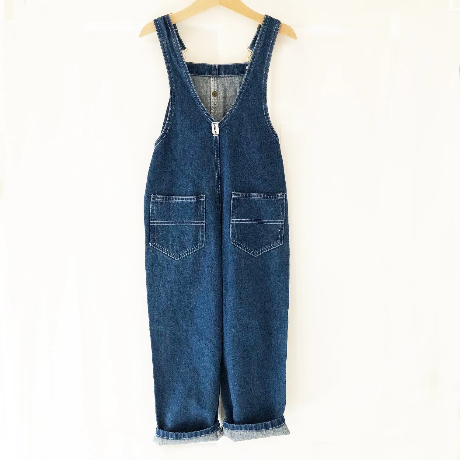 Vintage Key Overalls Size 6-7