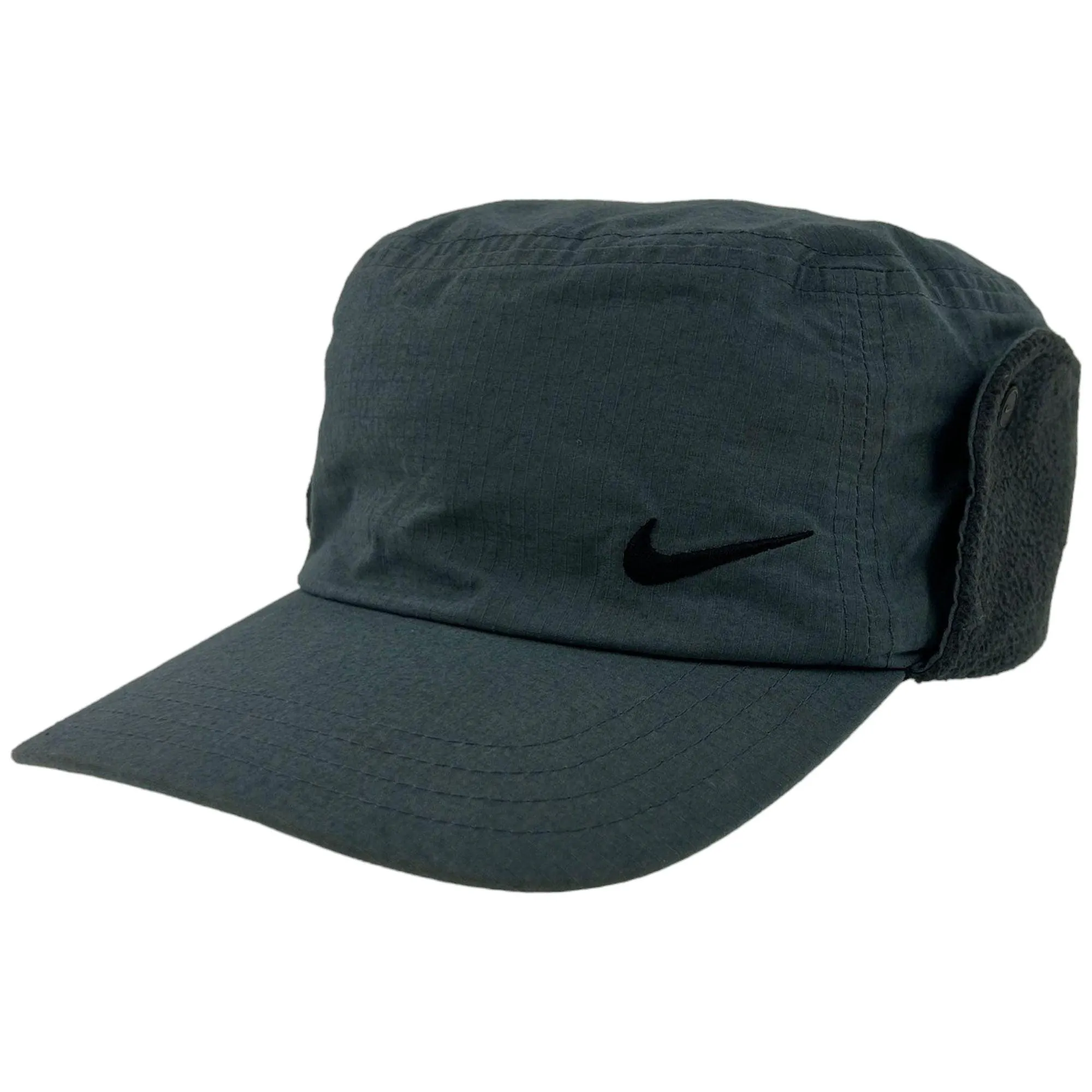 Vintage Nike Ear Flap Fleece Lined Hat