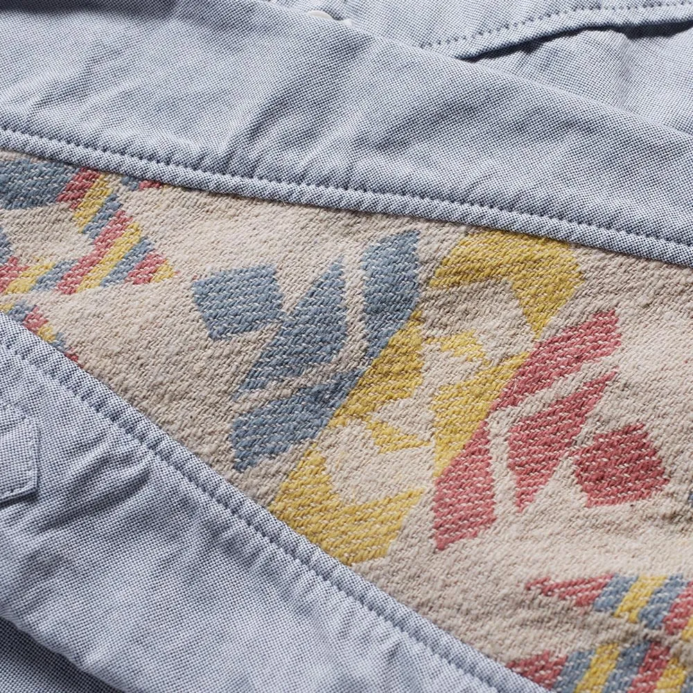 Visvim Albacore Native Blanket ShirtNavy