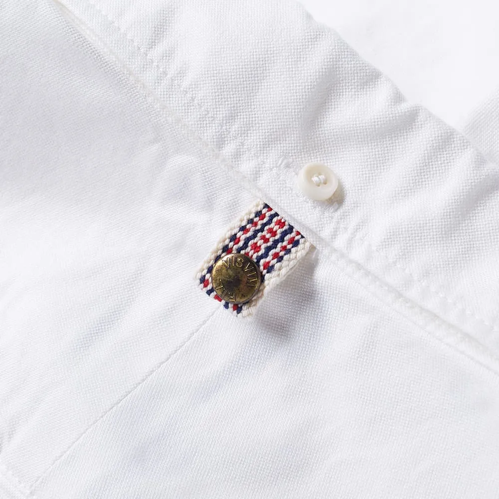 Visvim Albacore Native Blanket ShirtWhite