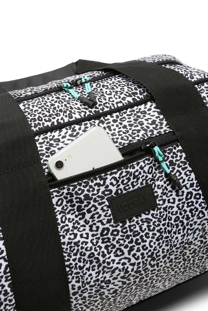 Vooray Burner Gym Duffel - Spotted Leopard