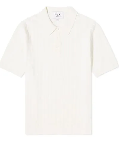 Wax London Men's Naples Knit Polo Shirt