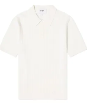 Wax London Men's Naples Knit Polo Shirt