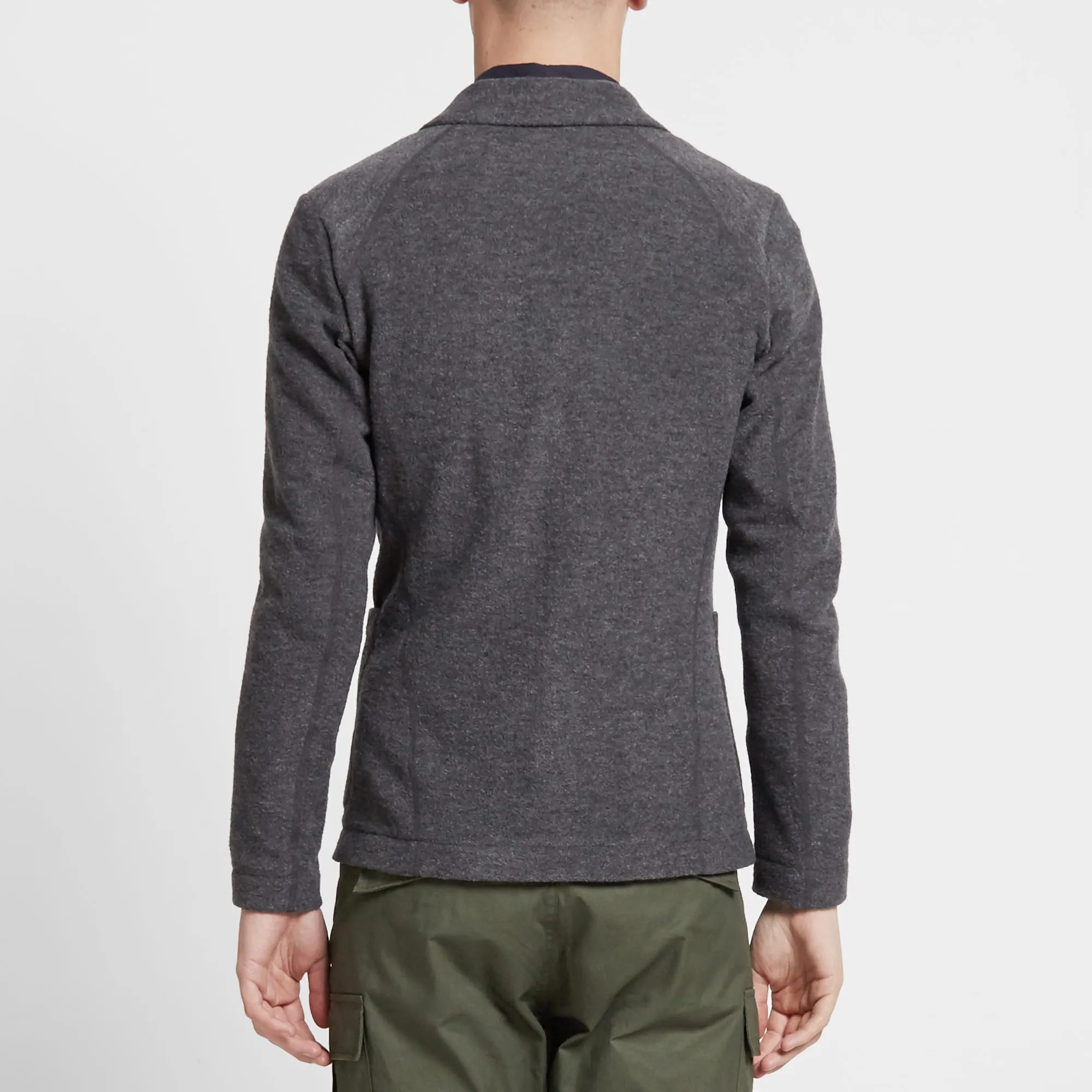 Wings + Horns Knit BlazerCharcoal