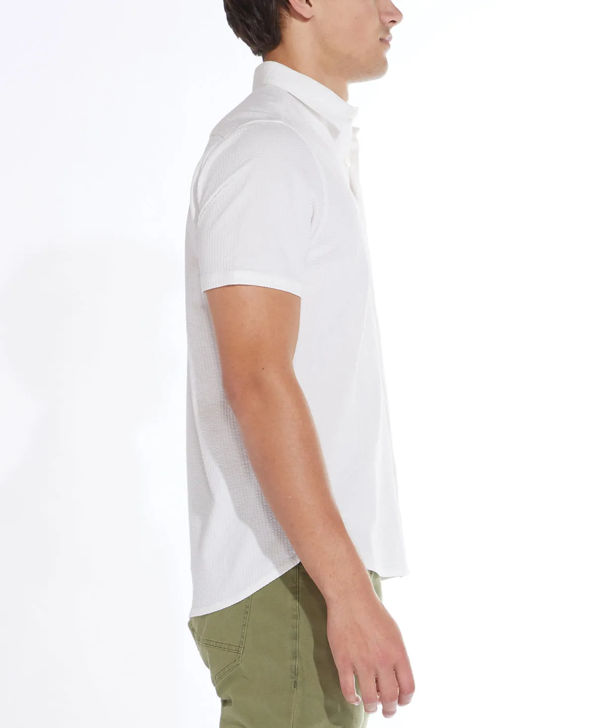 Worley Knit Shirt (White)