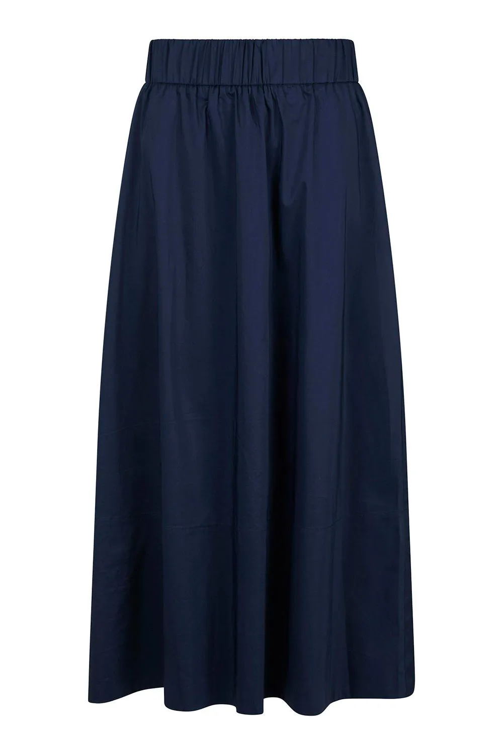 Yara Poplin Skirt | Navy | Nederdel fra Neo Noir