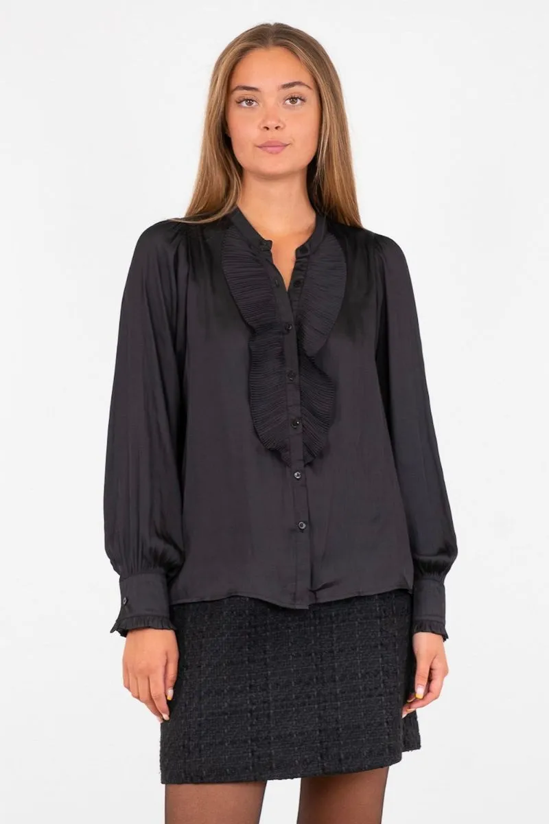 Zola Blouse | Black | Bluse fra Neo Noir