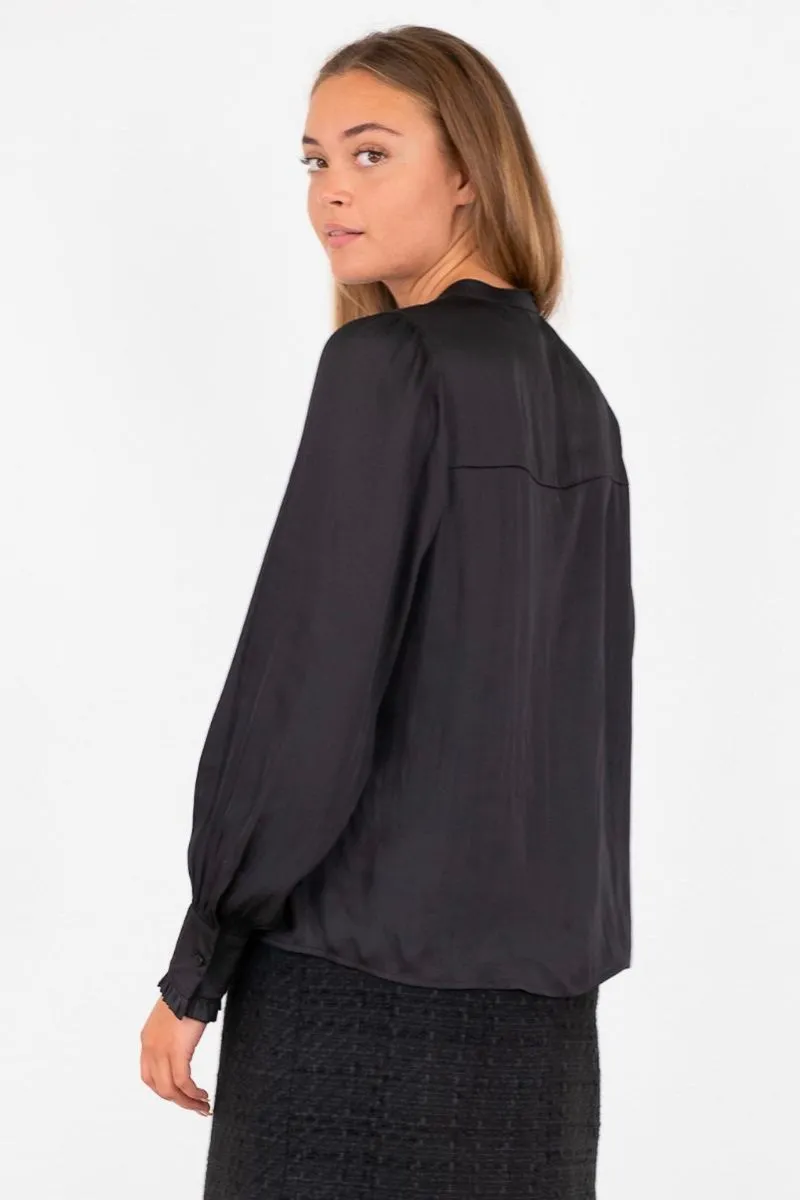 Zola Blouse | Black | Bluse fra Neo Noir