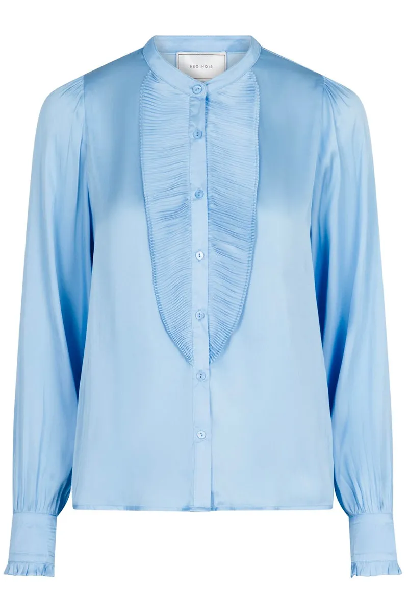 Zola Blouse | Light Blue | Bluse fra Neo Noir